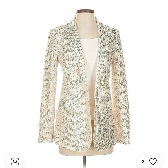 NWT Loft sequin blazer - Picture 7 of 8